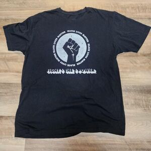 Unbranded Men's Black and White T-shirt